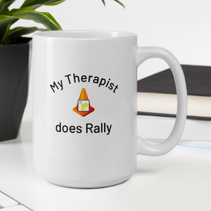 My Therapist Does Rally Mugs