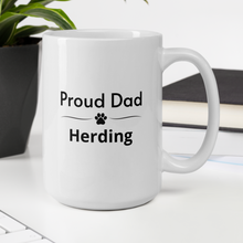 Load image into Gallery viewer, Proud Herding Dad Mugs
