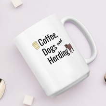 Load image into Gallery viewer, Coffee, Dogs, &amp; Cattle Herding Mug
