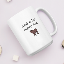 Load image into Gallery viewer, Cattle Herding Cheaper Than Therapy Mugs
