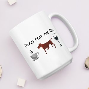 Pam - Red Hunting Dog Mug