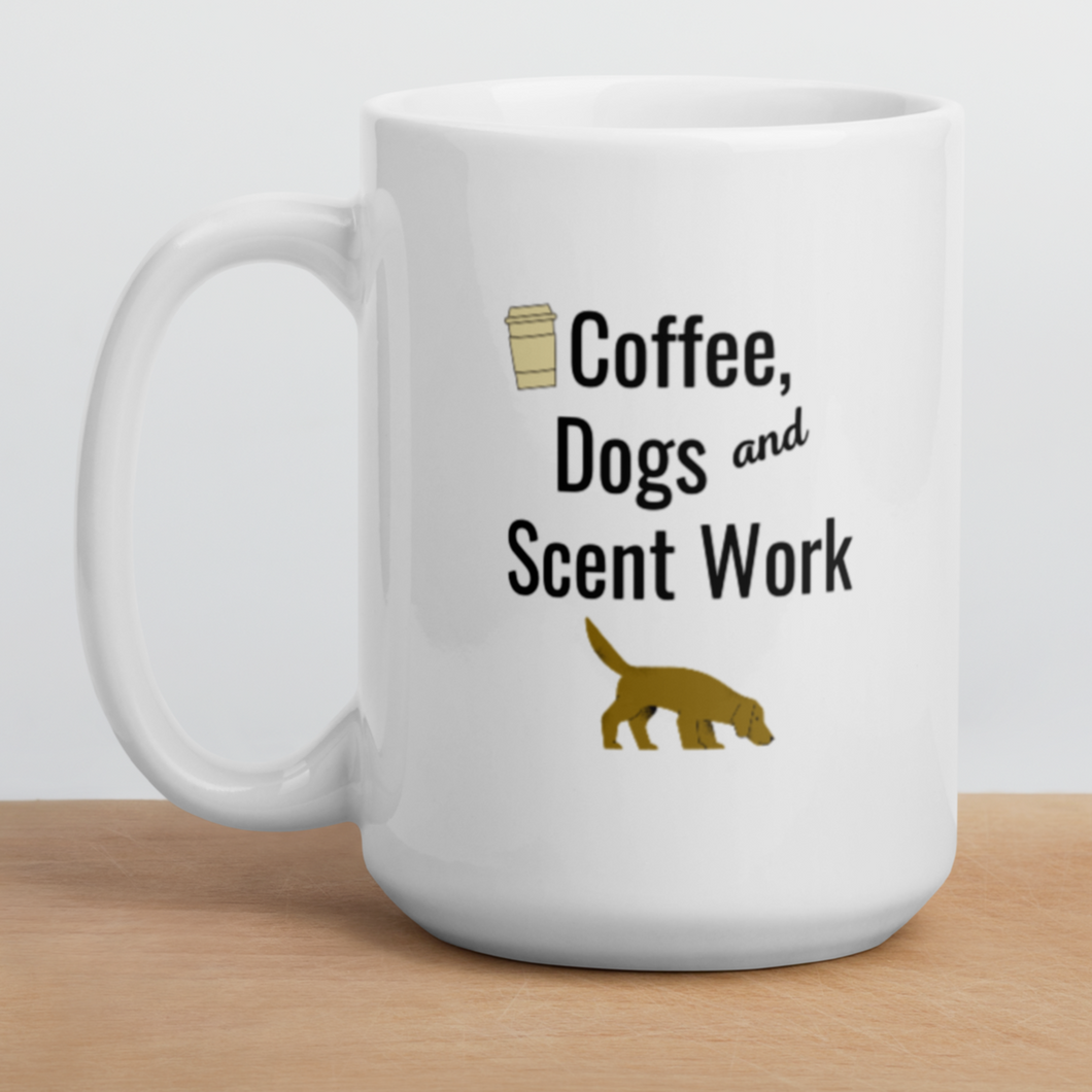 Coffee, Dogs & Scent Work Mugs