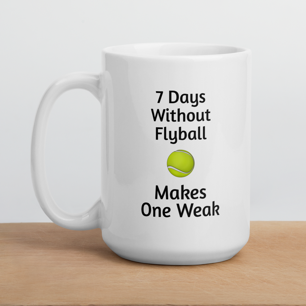 7 Days Without Flyball Mugs