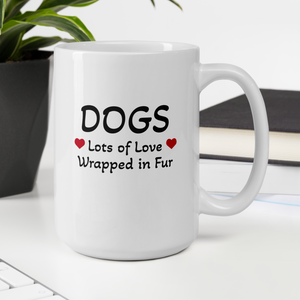 Dogs, Lots of Love Mug