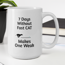 Load image into Gallery viewer, 7 Days Without Fast CAT Mugs
