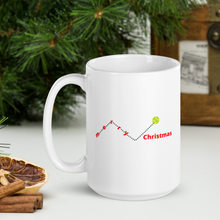 Load image into Gallery viewer, Bouncing Tennis Ball - Red Merry Christmas Mug
