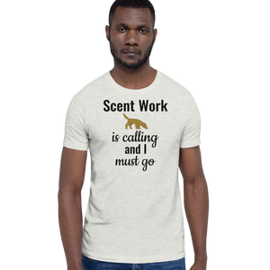 Scent Work is Calling T-Shirts - Light