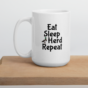 Eat Sleep Duck Herd Repeat Mug