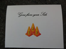 Load image into Gallery viewer, 3 Rally Cones Sympathy Cards

