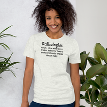Load image into Gallery viewer, Dog Rally &quot;Ralliologist&quot; T-Shirts - Light
