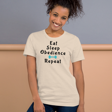 Load image into Gallery viewer, Eat Sleep Obedience Repeat T-Shirt - Light
