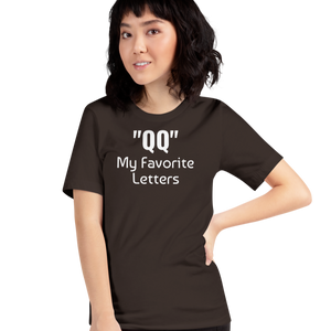 "QQ" T-Shirts - Dark