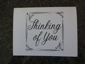 Thinking of You and Nose Work Notecards