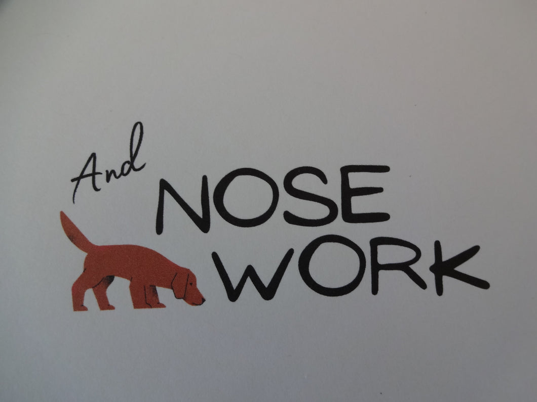 Thinking of You and Nose Work Notecards