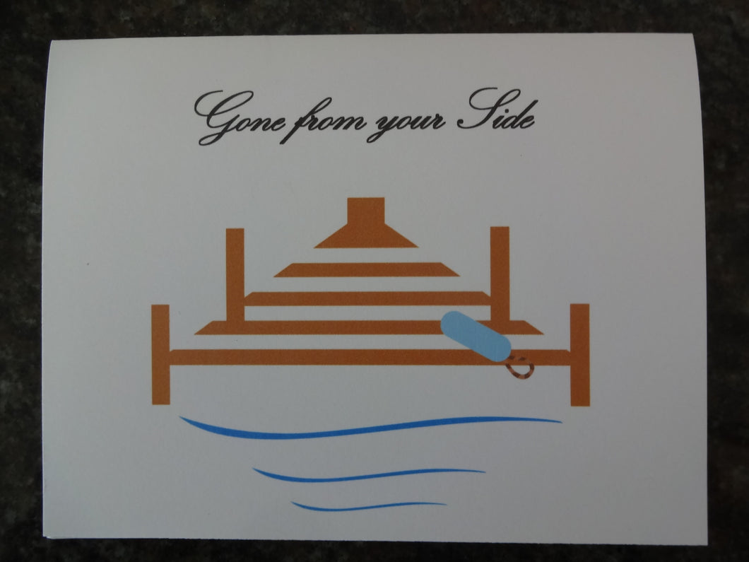 Dock Diving Sympathy Cards