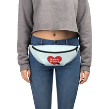Load image into Gallery viewer, Barn Hunt in Heart w/ Rat Fanny Pack-Lt. blue
