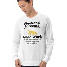 Load image into Gallery viewer, Nose Work Weekend Forecast Sweatshirts - Light
