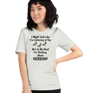I'm Thinking About Duck Herding T-Shirts - Light