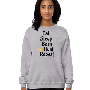 Eat Sleep Barn Hunt Repeat Sweatshirts - Light