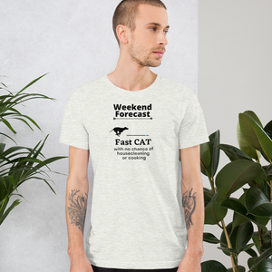 Fast CAT Weekend Forecast T-Shirts - Light
