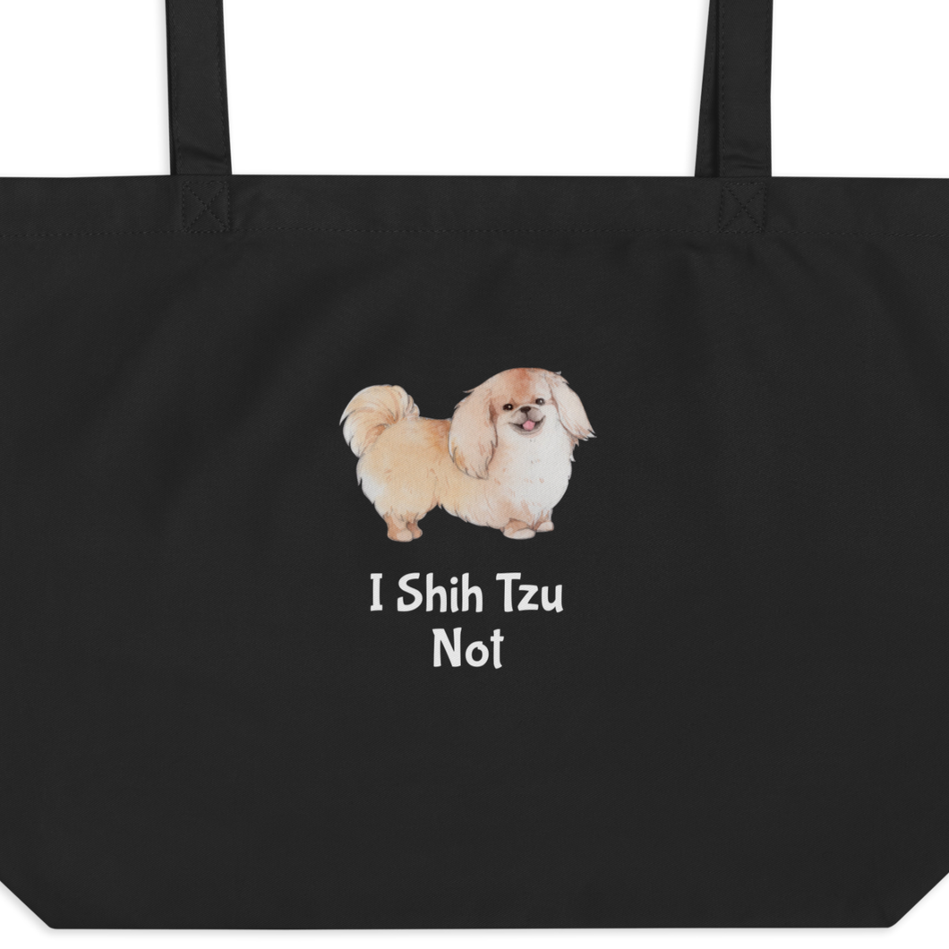 I Shih Tzu Not X-Large Tote/ Shopping Bags