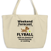 Load image into Gallery viewer, Flyball Forecast X-Large Tote/Shopping Bag-Oyster
