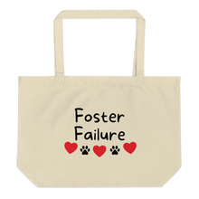 Load image into Gallery viewer, Foster Failure X-Large Tote/Shopping Bag - Oyster
