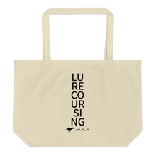 Load image into Gallery viewer, Stacked Lure Coursing X-Large Tote/Shopping Bag - Oyster
