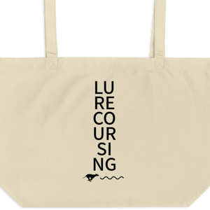 Stacked Lure Coursing X-Large Tote/Shopping Bag - Oyster