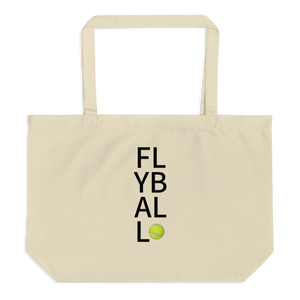 Stacked Flyball X-Large Tote/Shopping Bag - Oyster