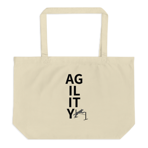 Stacked Agility X-Large Tote/Shopping Bag - Oyster