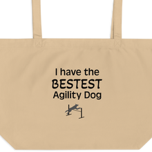 Load image into Gallery viewer, Bestest Agility Dog X-Large Tote/ Shopping Bag
