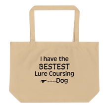 Load image into Gallery viewer, Bestest Lure Coursing Dog X-Large Tote/Shopping Bag
