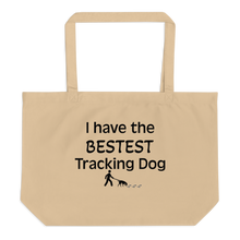 Load image into Gallery viewer, Bestest Tracking Dog X-Large Tote/Shopping Bag
