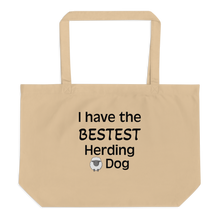 Load image into Gallery viewer, Bestest Sheep Herding Dog X-Large Tote/Shopping Bag
