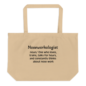 Nose Work "Noseworkologist" Tote/ Shopping Bags