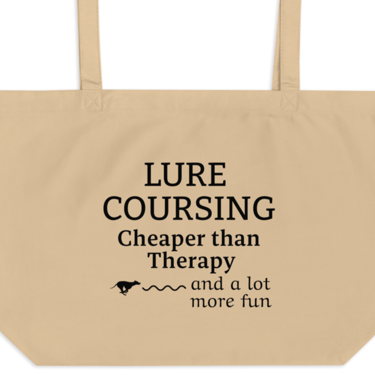 Lure Coursing Cheaper than Therapy X-Large Tote/Shopping Bag