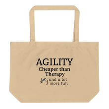 Load image into Gallery viewer, Agility Cheaper than Therapy X-Large Tote/ Shopping Bags
