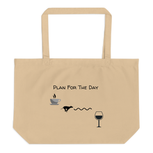 Load image into Gallery viewer, Plan for the Day - Lure Coursing X-Large Tote/ Shopping Bags
