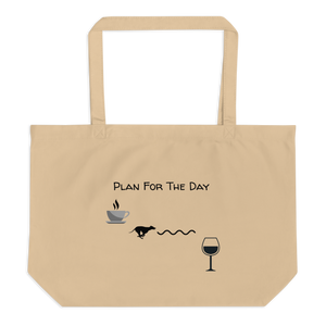 Plan for the Day - Lure Coursing X-Large Tote/ Shopping Bags