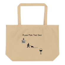 Load image into Gallery viewer, Plan for the Day - Tracking X-Large Tote/ Shopping Bags
