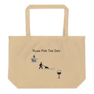 Plan for the Day - Tracking X-Large Tote/ Shopping Bags