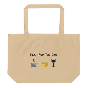 Plan for the Day - Barn Hunt X-Large Tote/ Shopping Bags