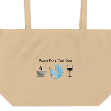 Load image into Gallery viewer, Plan for the Day - Dock Diving X-Large Tote/ Shopping Bags
