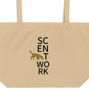 Stacked Scent Work X-Large Tote/ Shopping Bags