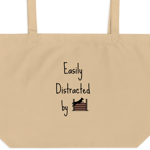 Easily Distracted by Agility X-Large Tote/ Shopping Bags