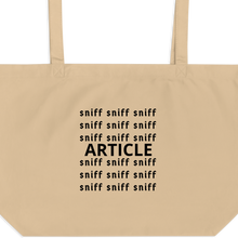 Load image into Gallery viewer, Sniff Sniff Article Tracking X-Large Tote/ Shopping Bags
