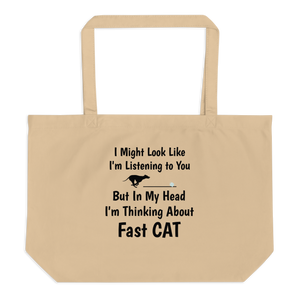 I'm Really Thinking about Fast CAT Tote/ Shopping Bags