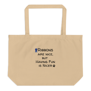 Ribbons are Nice X-Large Tote/ Shopping Bags