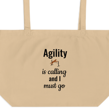 Load image into Gallery viewer, Agility is Calling X-Large Tote/ Shopping Bag
